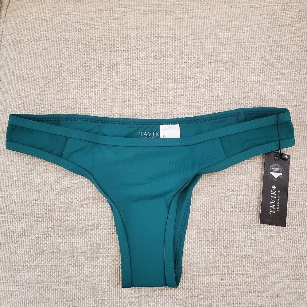 TAVIK JAYDEN BIKINI BOTTOM - STORM GREEN